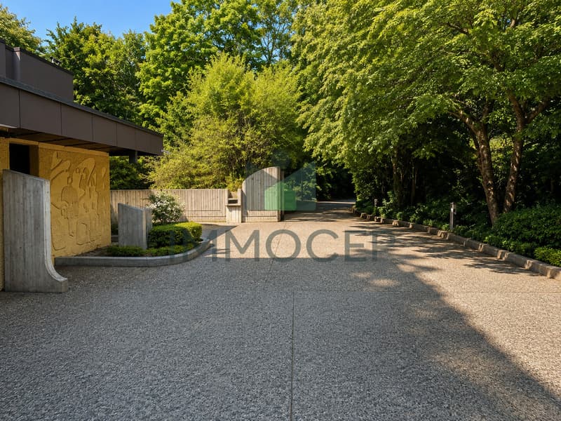 Propriété d'architecte à rénover à Versoix avec accès privé au lac (3)