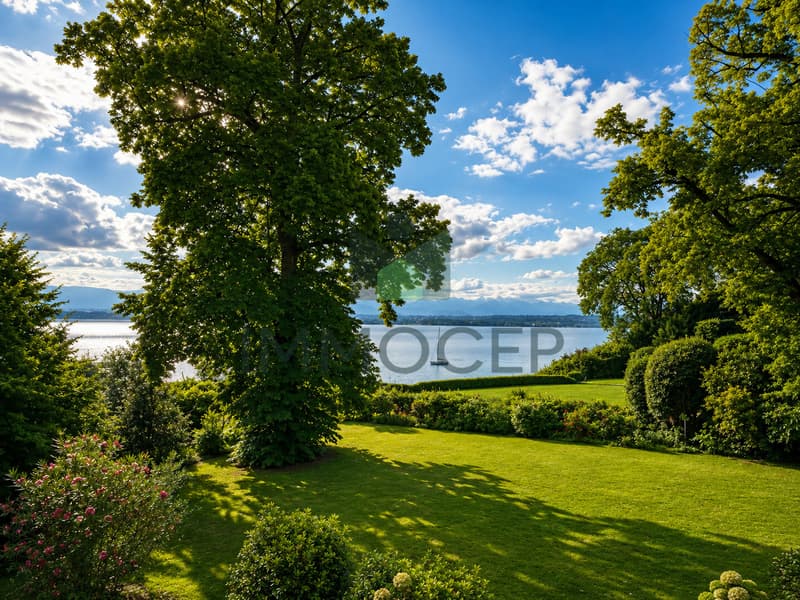 Propriété d'architecte à rénover à Versoix avec accès privé au lac (11)