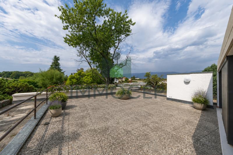 Terrasse sur le toit