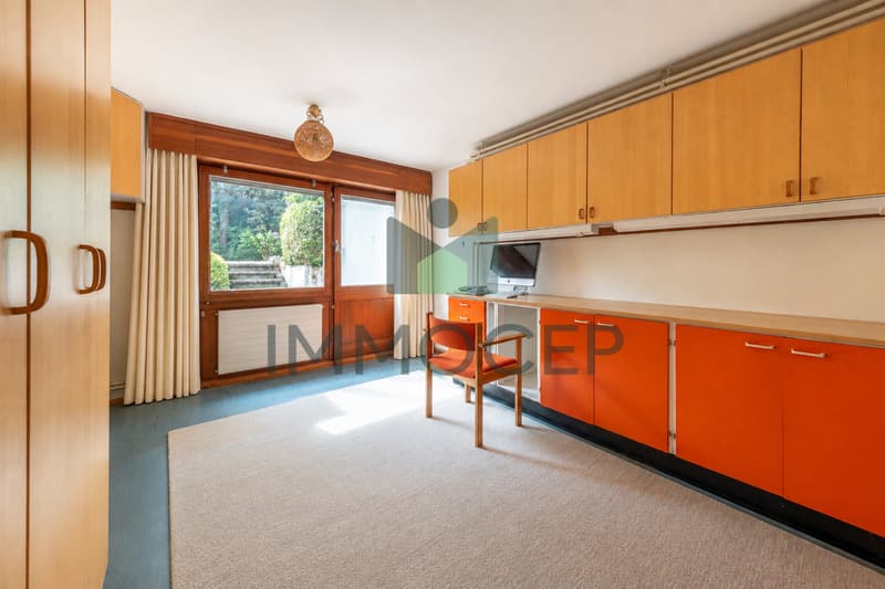 Chambre avec accès jardin