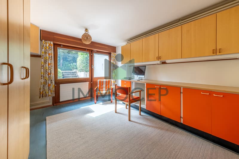 Chambre avec accès jardin
