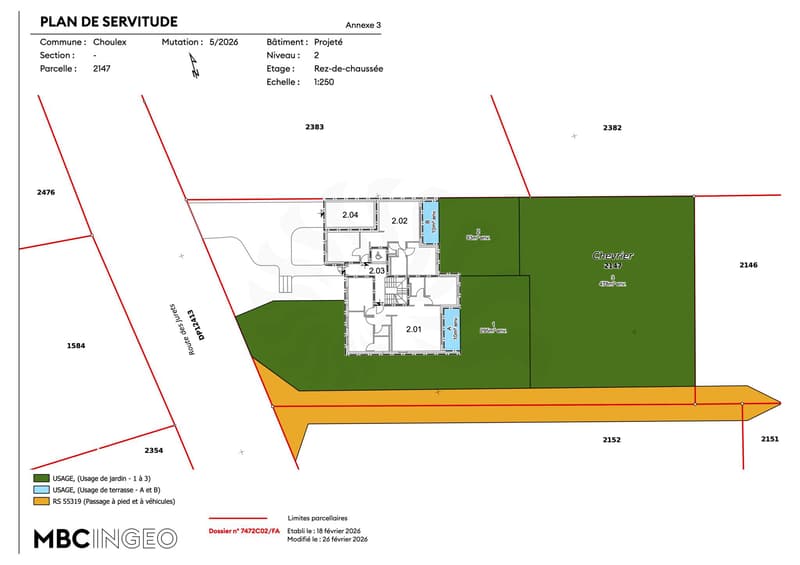 Appartement 4P au 2ème étage dans la promotion 11, route des Jurêts à Choulex (8)