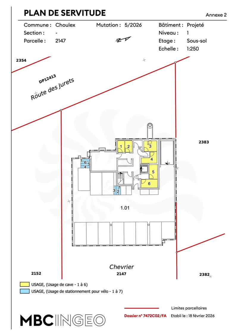 Appartement 3 pièces au 2e étage dans la promotion 11, route des Jurêts à Choulex (8)