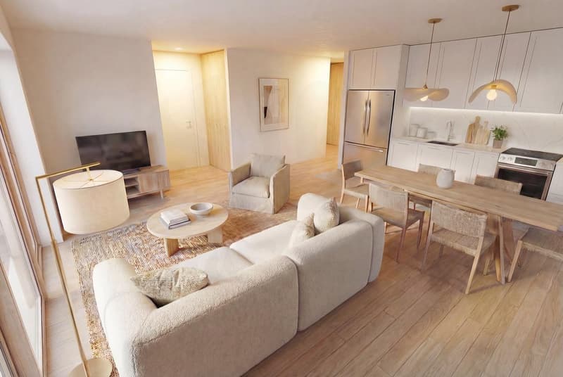 Appartement 5P au 1er étage, 11, route des Jurêts à Choulex (5)