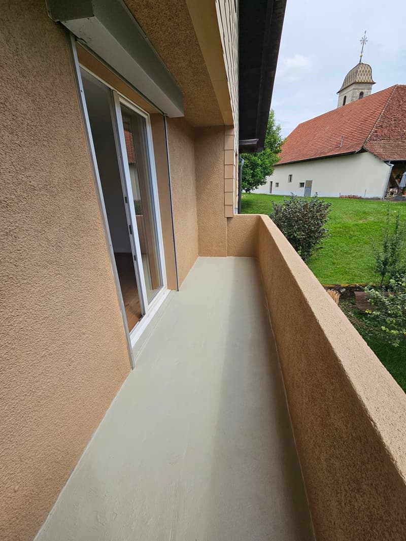 A louer grand appartement rénové de 4 pièces à Chevenez (9)