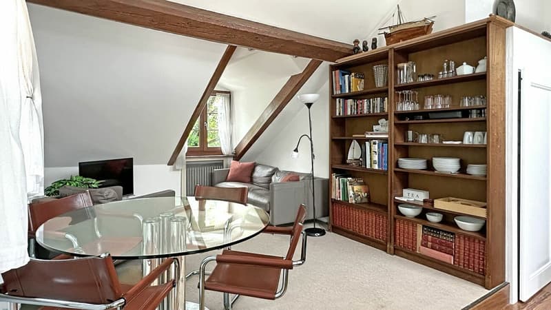 Charmant appartement meublé sur une propriété privée (9)
