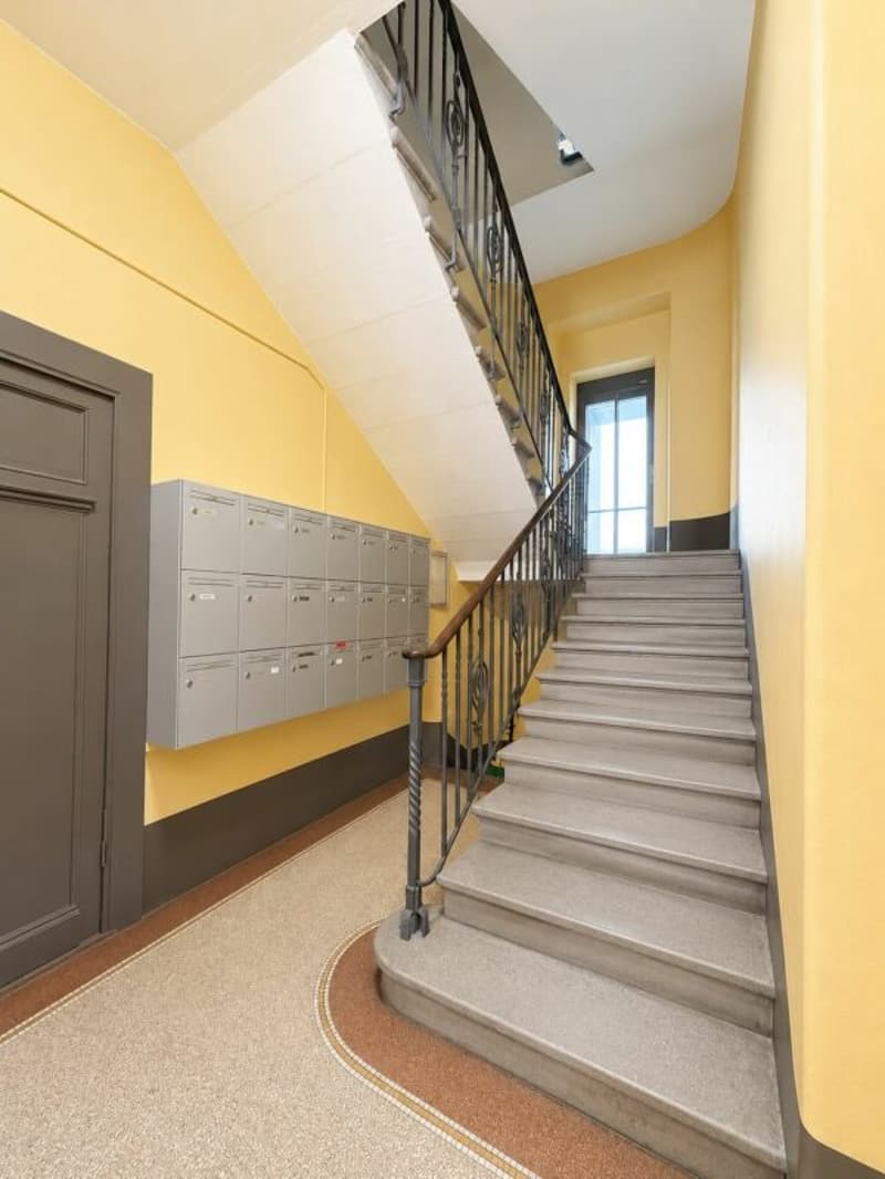 Appartement de caractère avec balcon au coeur de Genève (4)