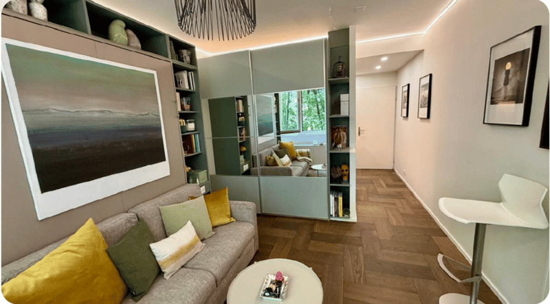 Bel studio meublé dans la résidence Cologny Parc (6)