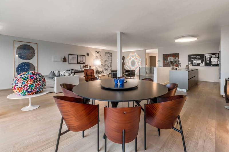Coup de cur: sublime duplex contemporain avec jardins, vue sur les champs et le lac (5)