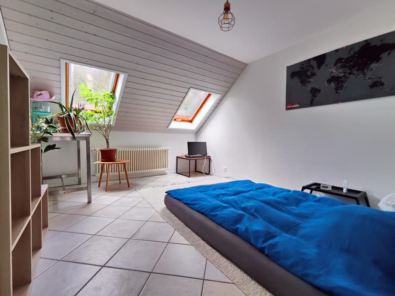 Joli 3 pièces en attique, situé au centre de Lausanne (4)