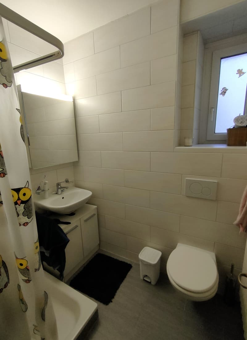 Charmant appartement de 3 pièces avec balcon et accès au jardin. (6)