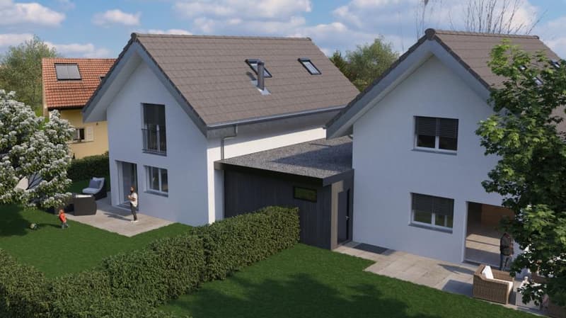 Villa jumelée exceptionnelle au pied du Jura - Le Vaud