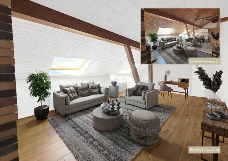 Appartement de 6.5 pièces en duplex au coeur de Moiry (5)