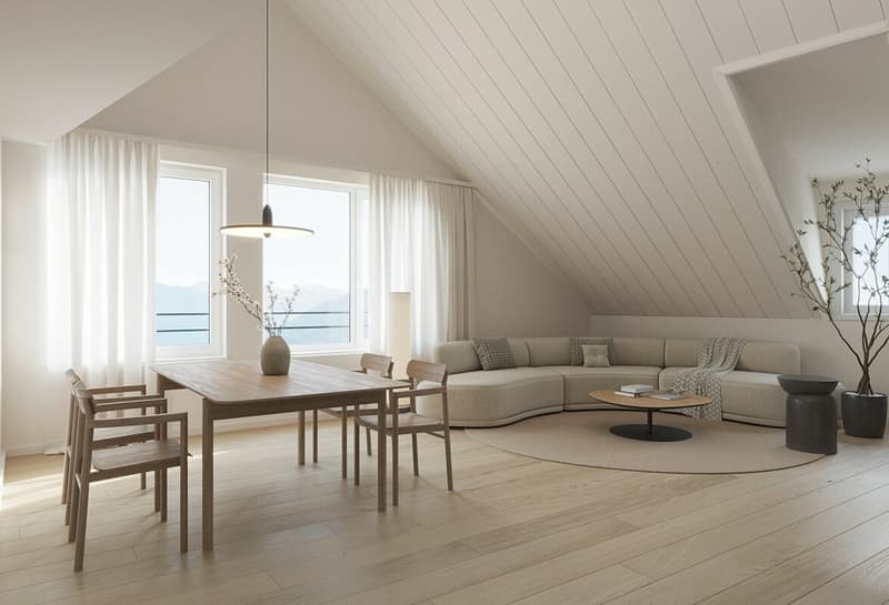 Bel appartement de 3.5 pièces au coeur de Moiry (7)