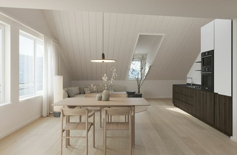 Bel appartement de 3.5 pièces au coeur de Moiry (9)
