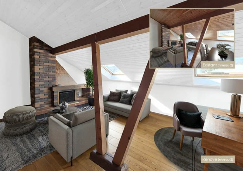 Appartement de 6.5 pièces en duplex au coeur de Moiry (6)