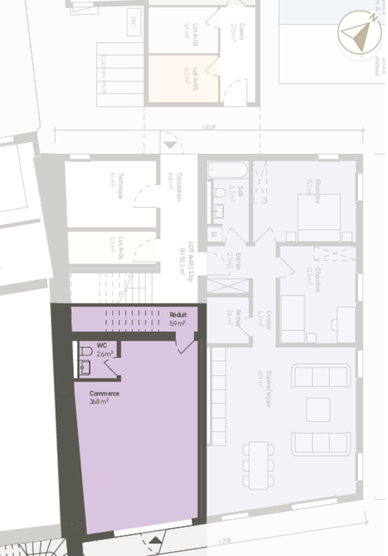 Belle surface commerciale neuve (2)