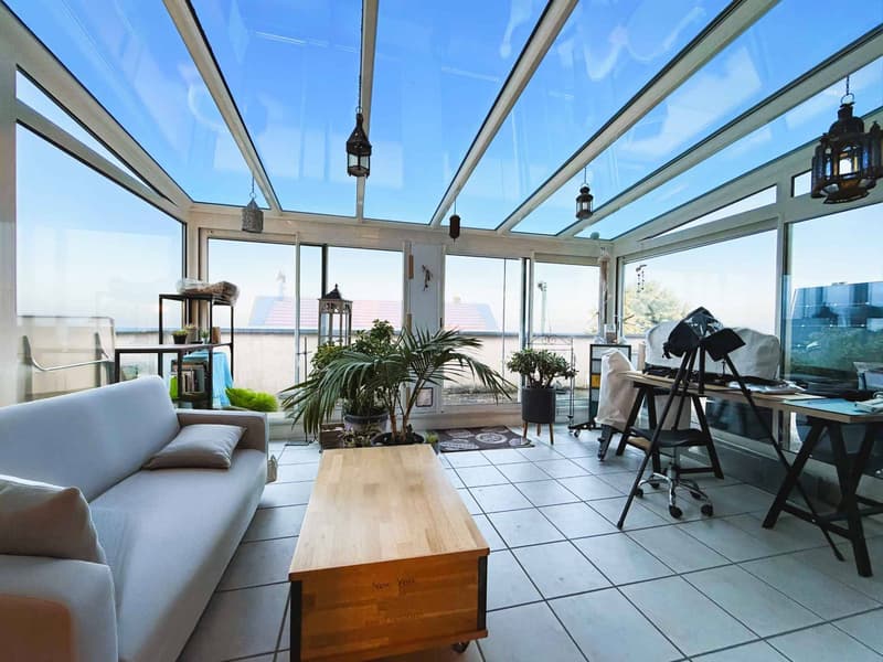 Spacieux et lumineux logement avec grande terrasse - Loué (2)