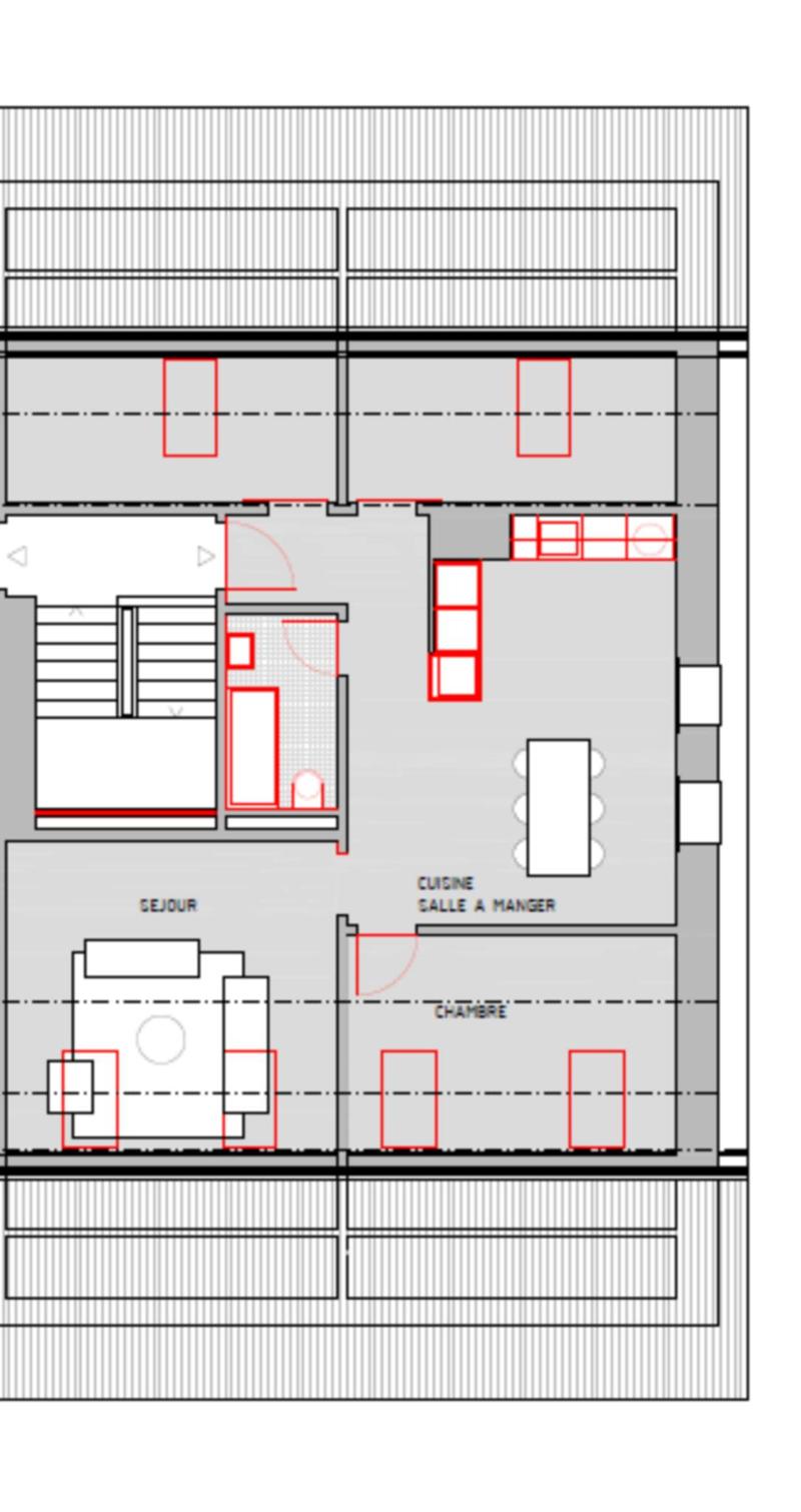Rénovation totale, magnifique appartement situé dans les combles (type loft) (10)