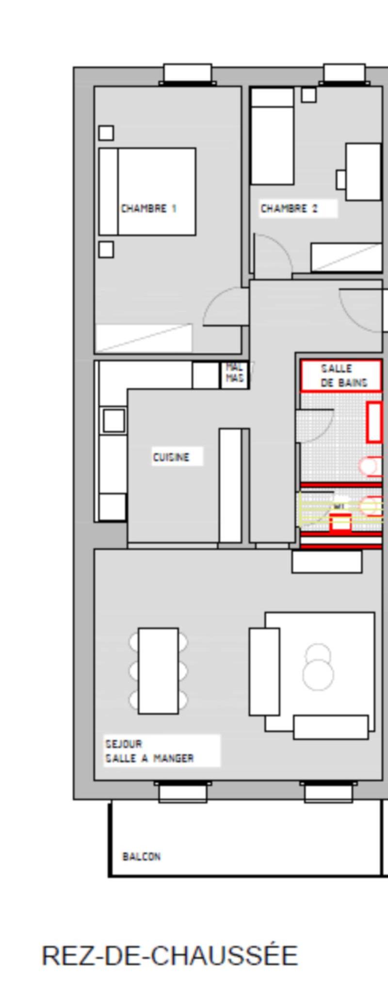Rénovation totale, magnifique appartement neuf situé au 1er étage (7)