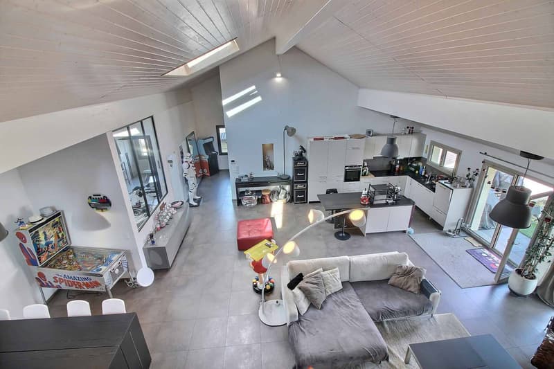 Appartement d'exception de 6,5 pièces ( style Loft ) - Volumes et matériaux nobles (4)
