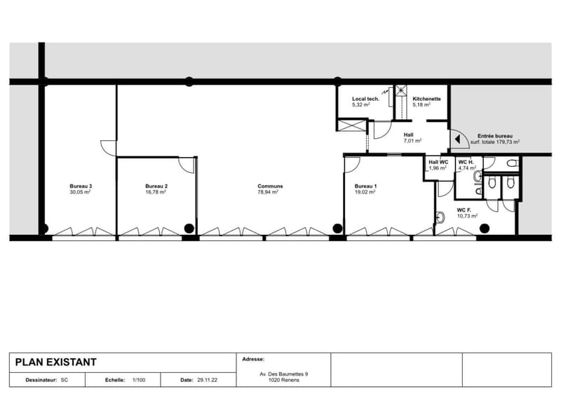 BELLE SURFACE ADMINISTRATIVE DE 186 M2 (9)