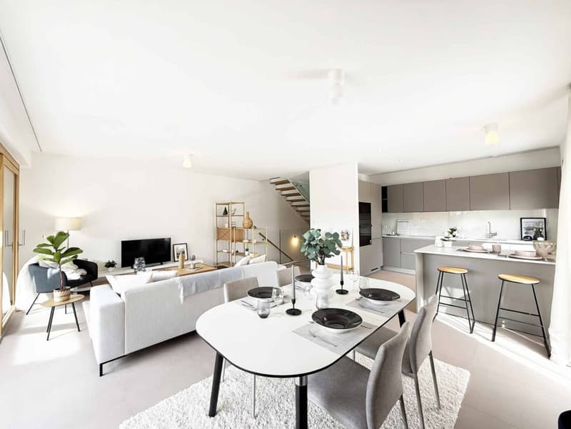 Maison de ville dans un parc arboré et privé (2)