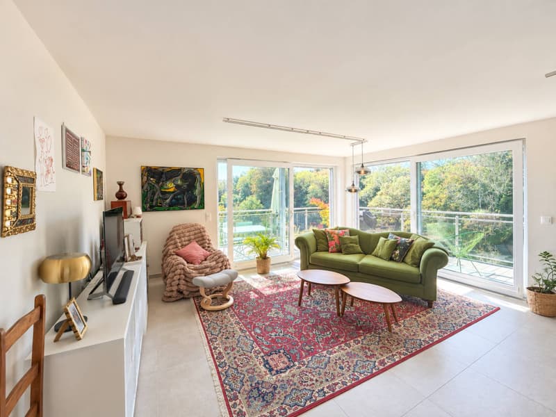 Lausanne : Appartement de 4.5 pièces verdoyant et au calme - (2)