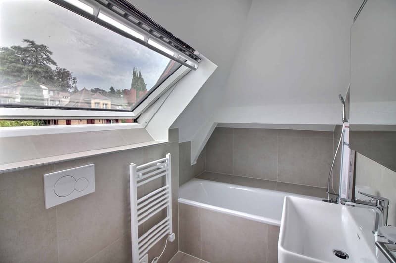 Magnifique appartement en duplex entièrement rénové avec vue imprenable sur le lac (12)