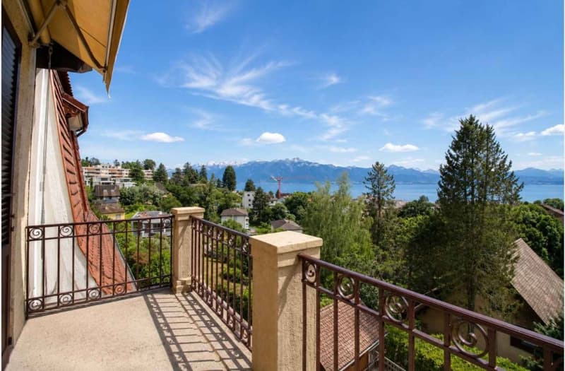 Magnifique appartement en duplex entièrement rénové avec vue imprenable sur le lac (2)