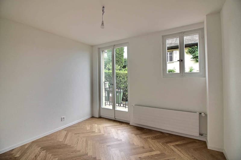 Magnifique appartement avec terrasse, grand jardin privatif et vue sur le lac Lausanne (5)