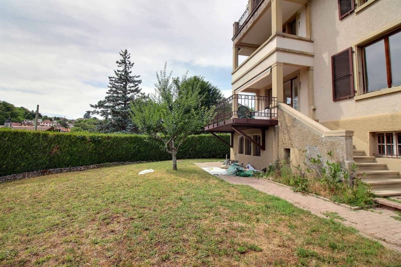 Magnifique appartement avec terrasse, grand jardin privatif et vue sur le lac Lausanne (7)