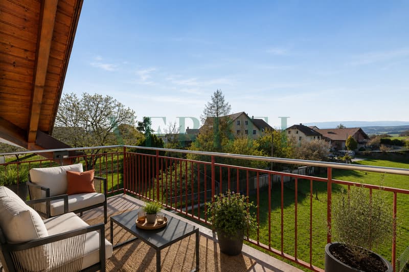 Calme, espace et qualité de vie aux portes de Lausanne (3)