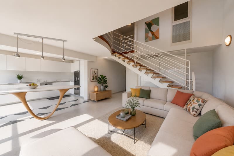 Duplex en rez-de-jardin avec vue lac (5)