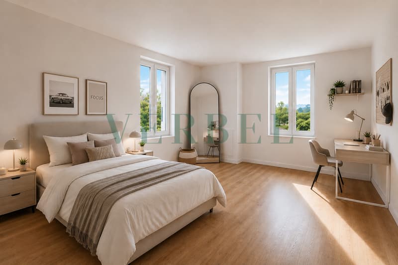 Maison contiguë de caractère avec grand jardin (6)