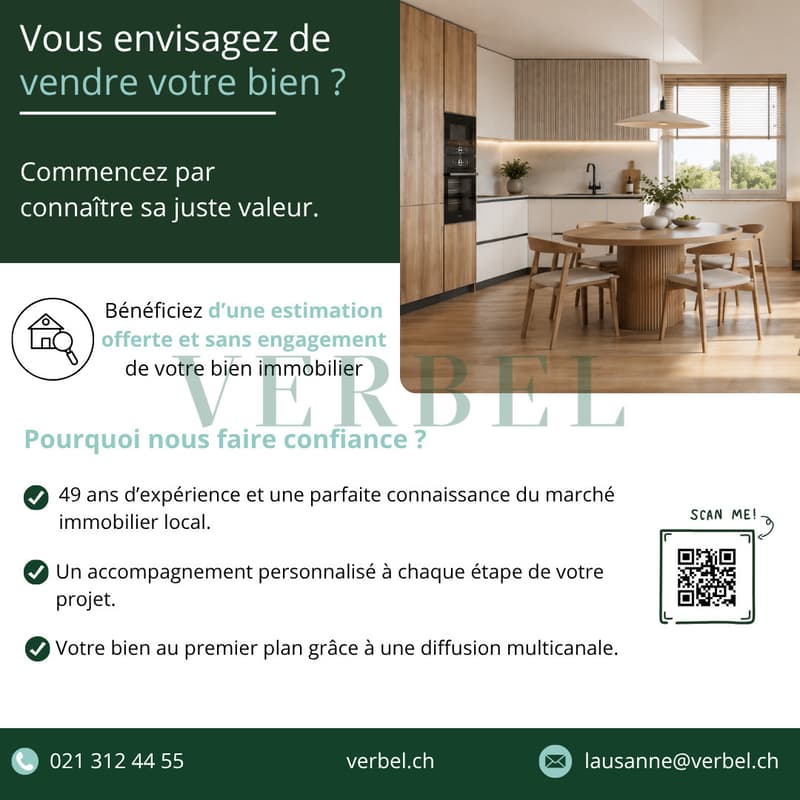 Maison contiguë de caractère avec grand jardin (8)