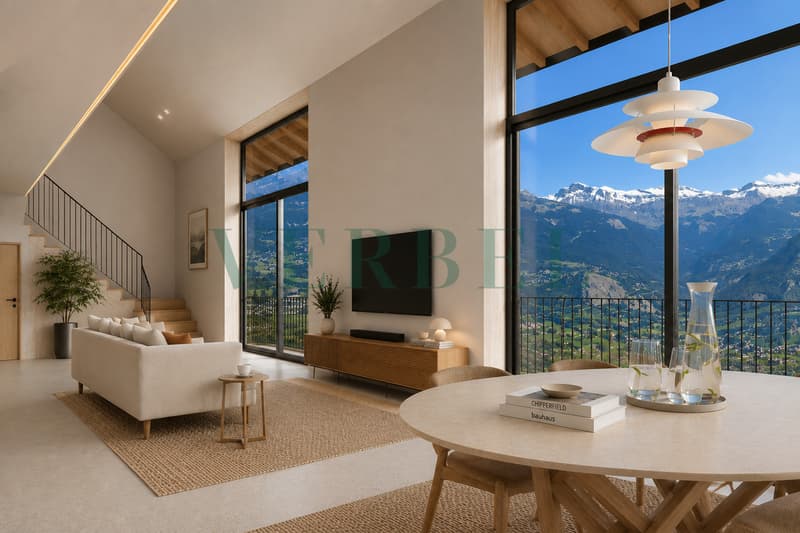 Nouvelle maison familiale avec vue imprenable (3)