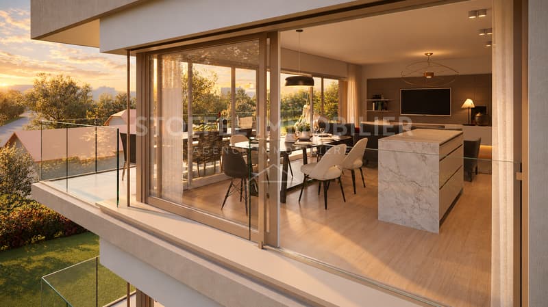 Appartement neuf de 4 pièces avec jardin de 417 m2 (6)