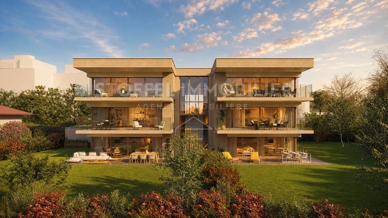Appartement neuf de 4 pièces avec deux balcons (3)
