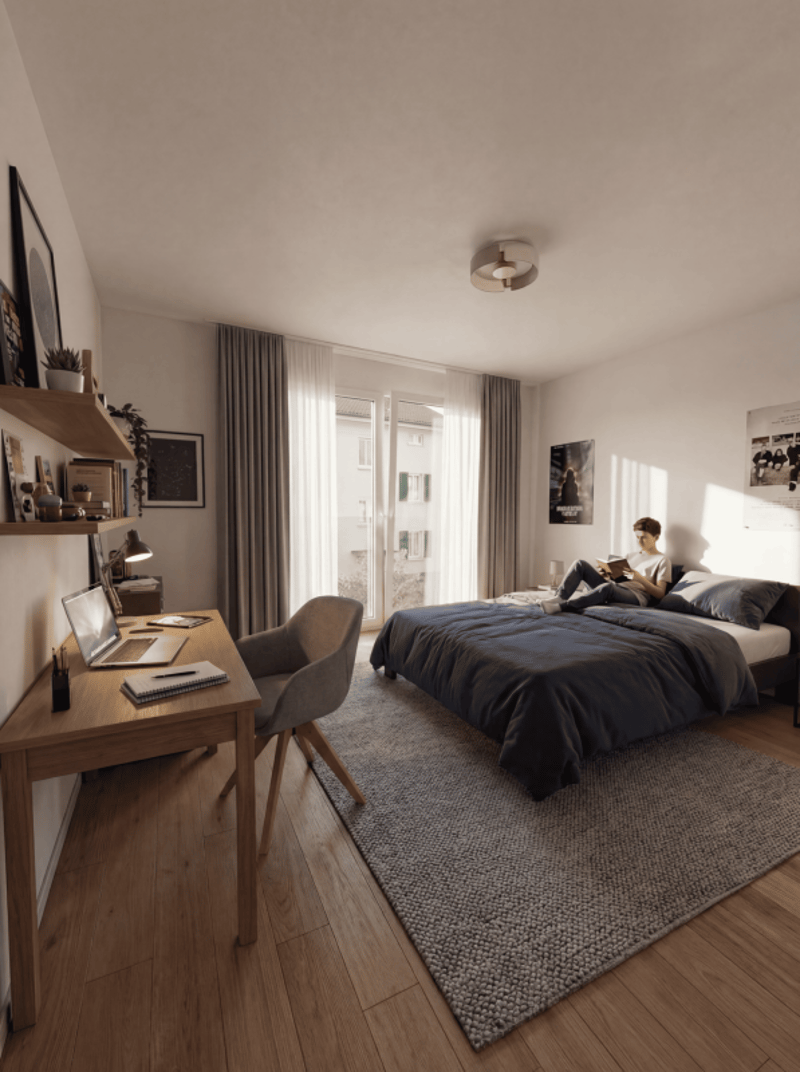 Attique en duplex au centre d'Yverdon (6)