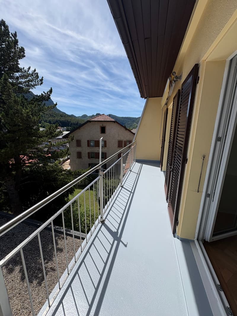 Charmant appartement de 2,5 pièces avec balcon à Vallorbe (12)