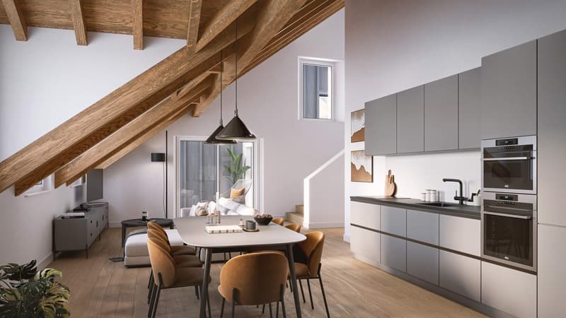 Nouvelle promotion "Harmonia" à Romanel-sur-Lausanne - Appartement de 5.5 pièces en duplex neufs à vendre (9)