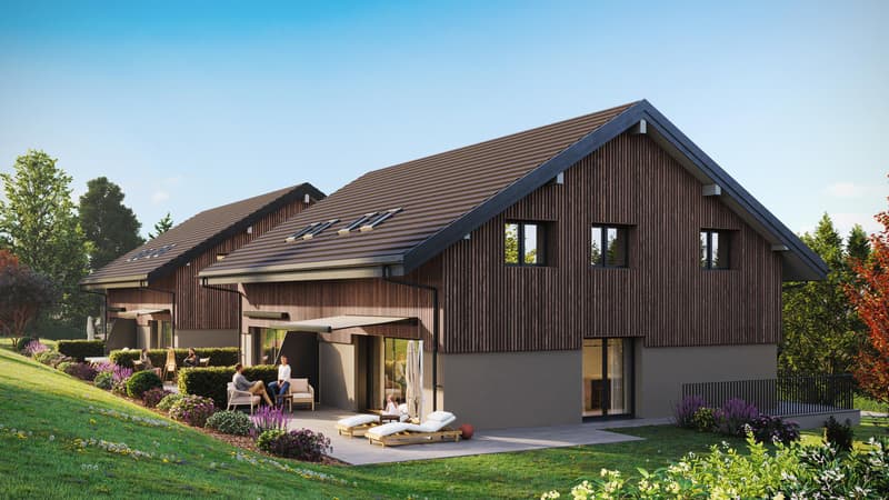 "Aurora" Villa B - Magnifiques villas mitoyennes de 6 pièces avec jardin (2)
