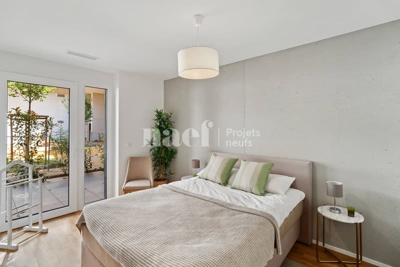 Duplex de 5.5 pièces avec vue sur lac - Lot C 001 (6)