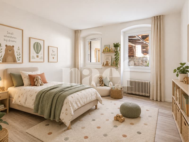 4.5 pièces rénové dans une belle bâtisse (9)