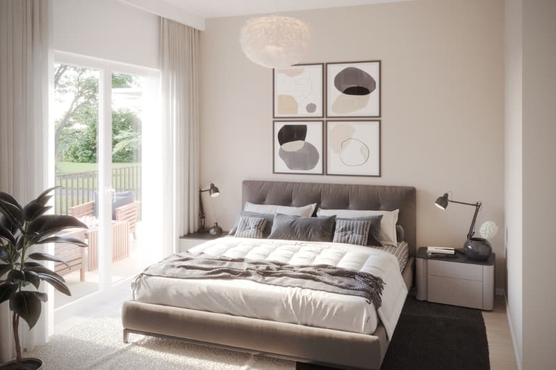 La Bergerie - Lot 10 - Appartement neuf de 4,5 pièces au 1er étage avec balcon (3)