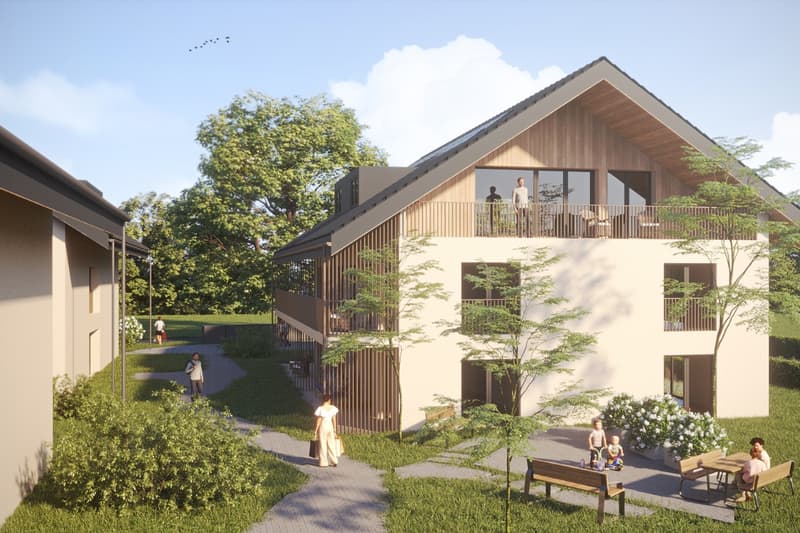 La Bergerie - Lot 10 - Appartement neuf de 4,5 pièces au 1er étage avec balcon (8)