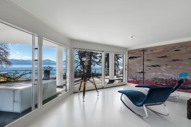 Sublime propriété de maître pieds dans l'eau avec plage privée et garage à bateaux (7)