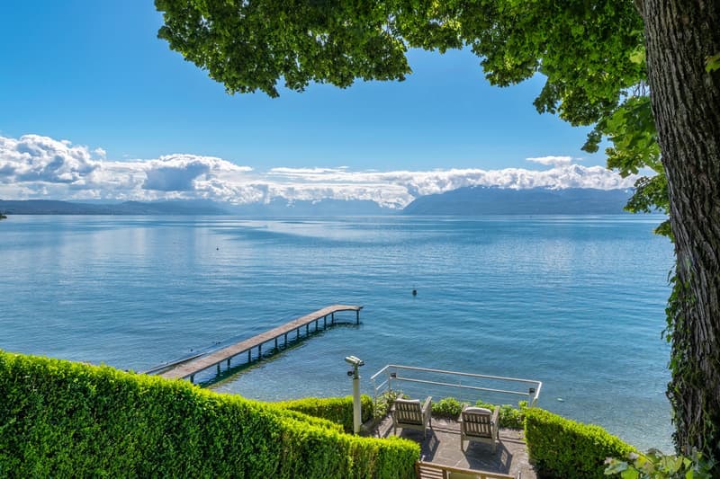 Sublime propriété de maître pieds dans l'eau avec plage privée et garage à bateaux (4)