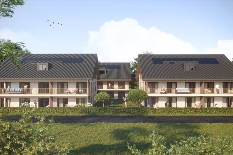 La Bergerie - Lot 16 - Appartement neuf de 4.5 pièces au 1er étage avec balcon (8)